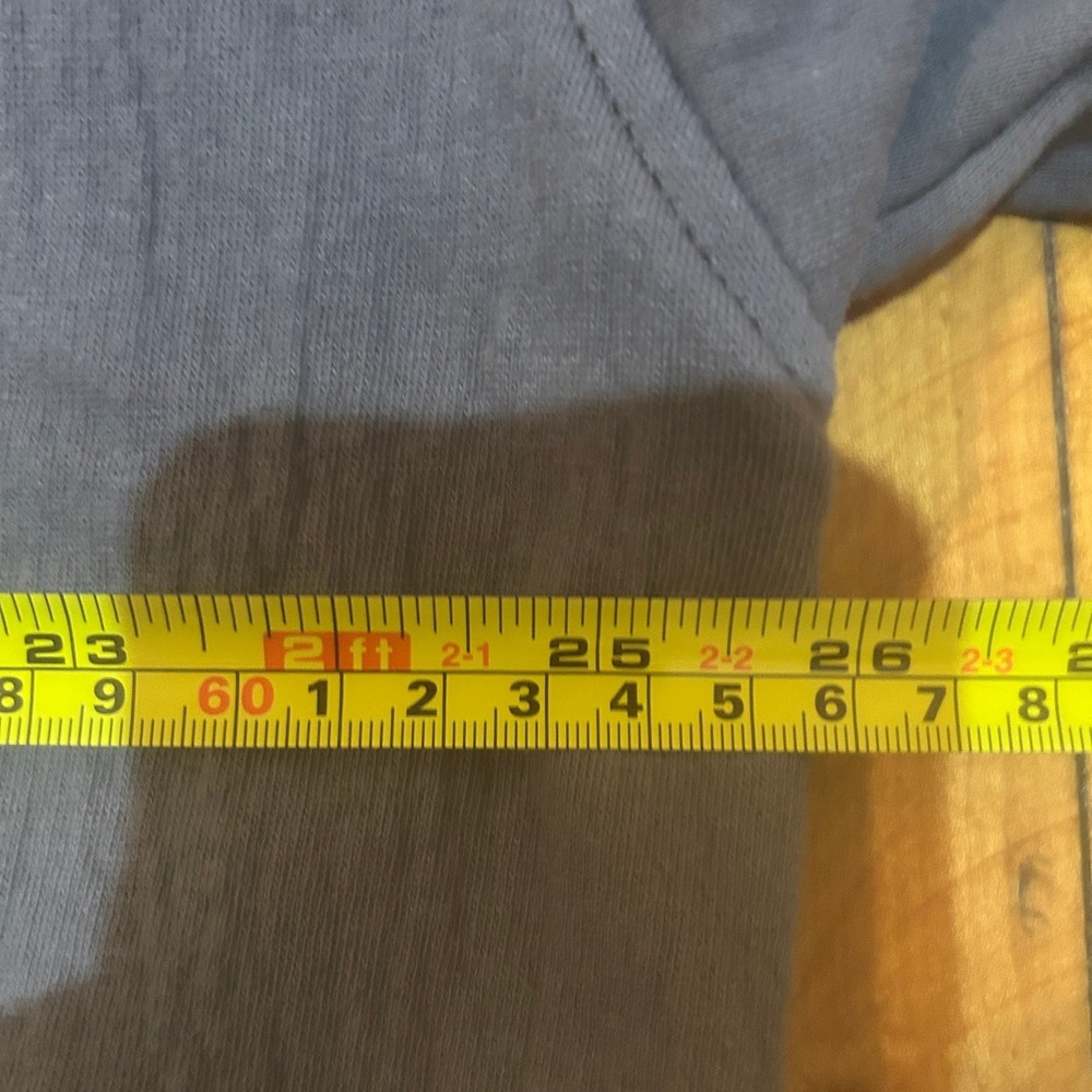 Aerie Sweatshirt Womens Large Oversized Gray Textured Tie Front Loungewear - Picture 5 of 9